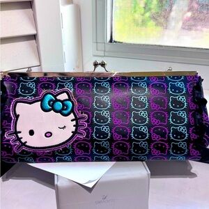 🦄 Stunning Rare Vintage 2007 Hello Kitty Sanrio Rare Metallic Clutch Purse